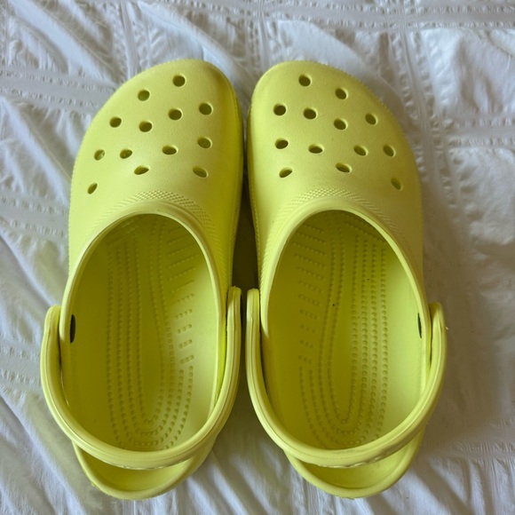 Neon Yellow Crocs - Picture 1 of 3